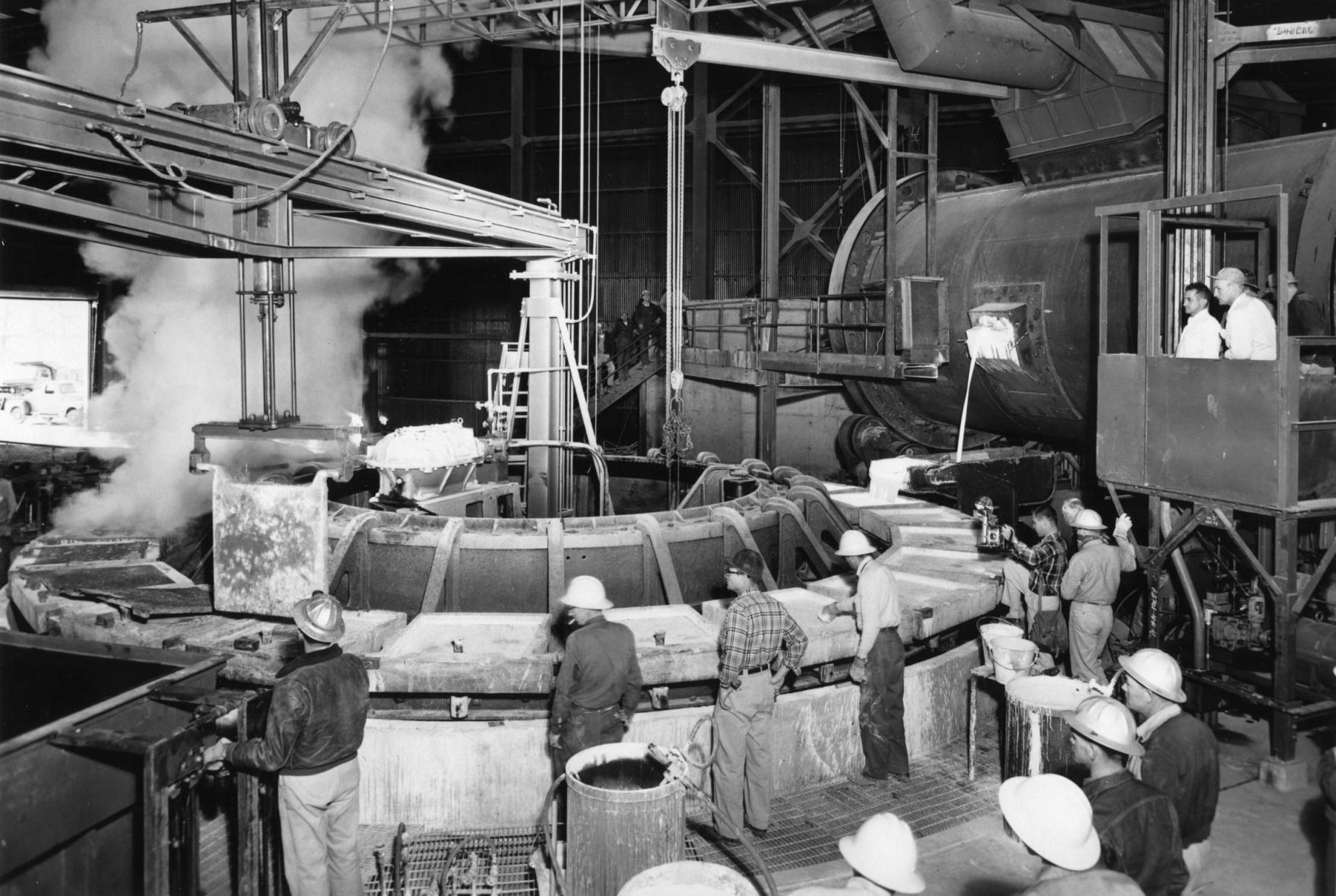 San Manuel copper mine, refinery, smelter